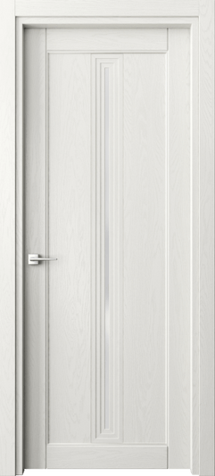 Дверь межкомнатная 6123 ДБЖ САТ. Цвет Дуб жемчуг. Материал Массив дуба эмаль. Коллекция Ego. Картинка.