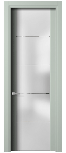 Дверь межкомнатная 4114 - planum NCS S 1005-B80G. Цвет NCS NCS S 1005-B80G. Материал Гладкая эмаль. Коллекция Планум. Картинка.