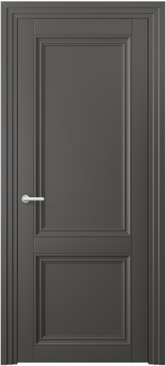 Дверь межкомнатная 2523 ПЭГФ. Цвет ПЭТ графитовый. Материал ПЭТ. Коллекция Centro. Картинка.