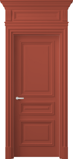 Дверь межкомнатная 7305 NCS S 3040-Y80R. Цвет NCS NCS S 3040-Y80R. Материал Массив бука эмаль. Коллекция Antique. Картинка.