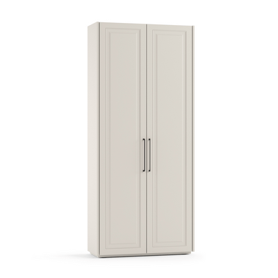 Мебель Шкаф для предметов Модуле. Цвет Матовый облачно-серый. Материал Гладкая эмаль. Коллекция Идея 2. Картинка.