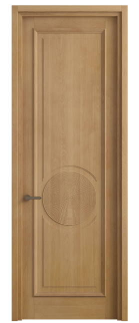 Дверь межкомнатная 6719 БНМ. Цвет Бук натуральный матовый. Материал Массив бука матовый. Коллекция Charm. Картинка.