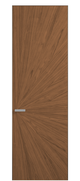 Дверь межкомнатная АКП 0206 ОУММР Орех умбра матовый. Цвет Орех умбра матовый рифт. Материал Радиальный шпон Naturwood. Коллекция Rift. Картинка.