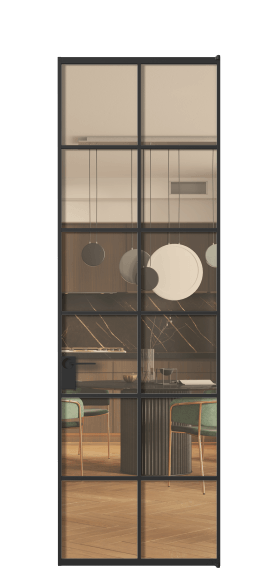 Межкомнатная дверь АЛПЛ040.05 ПРОЗ ОРАНЖ ЧЕР. Цвет Алюминий Черный. Материал Алюминий. Коллекция Formato. Фото. Дверь межкомнатная АЛПЛ040.05 ПРОЗ ОРАНЖ ЧЕР. Цвет Алюминий Черный. Материал Алюминий. Коллекция Formato. Картинка.